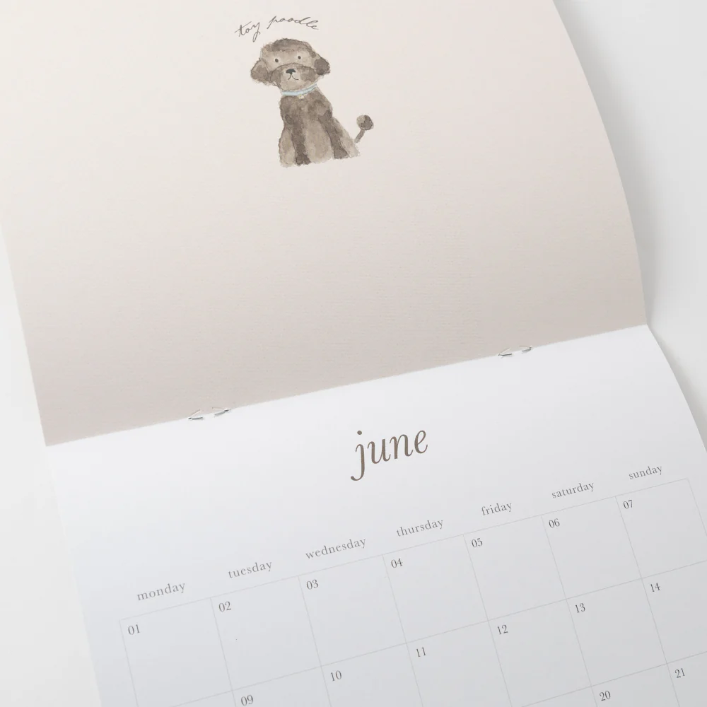 2026 A2 Wall Calendar - Dog Lover - Image 4