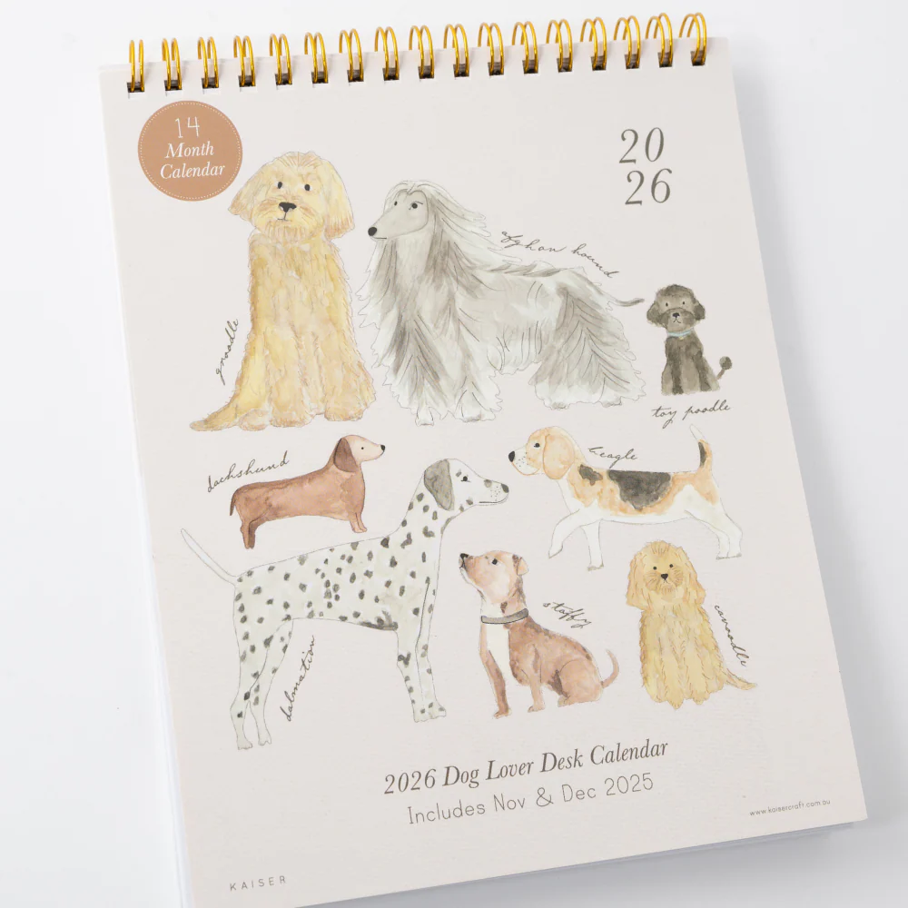 2026 Desk Calendar - Dog Lover - Image 4