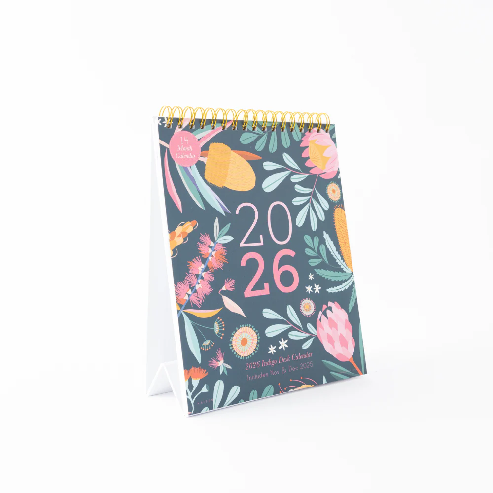 2026 Desk Calendar - Indigo - Image 4