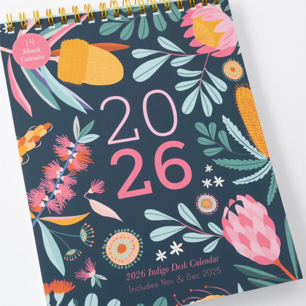 2026 Desk Calendar - Indigo - Image 5