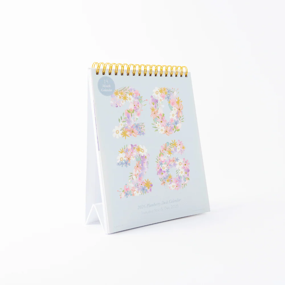 2026 Desk Calendar - Plumberry - Image 2