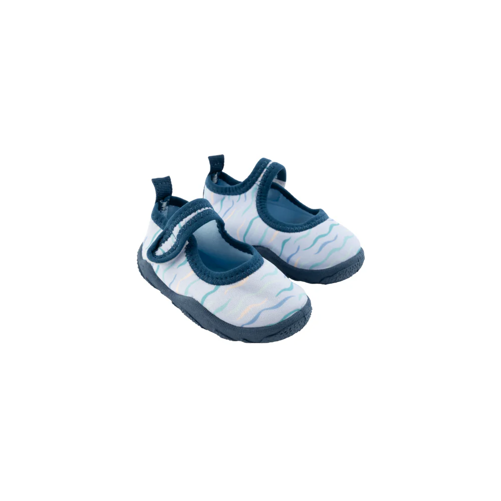Baby Strap Beach Shoes 6-12m - BLUE WAVES