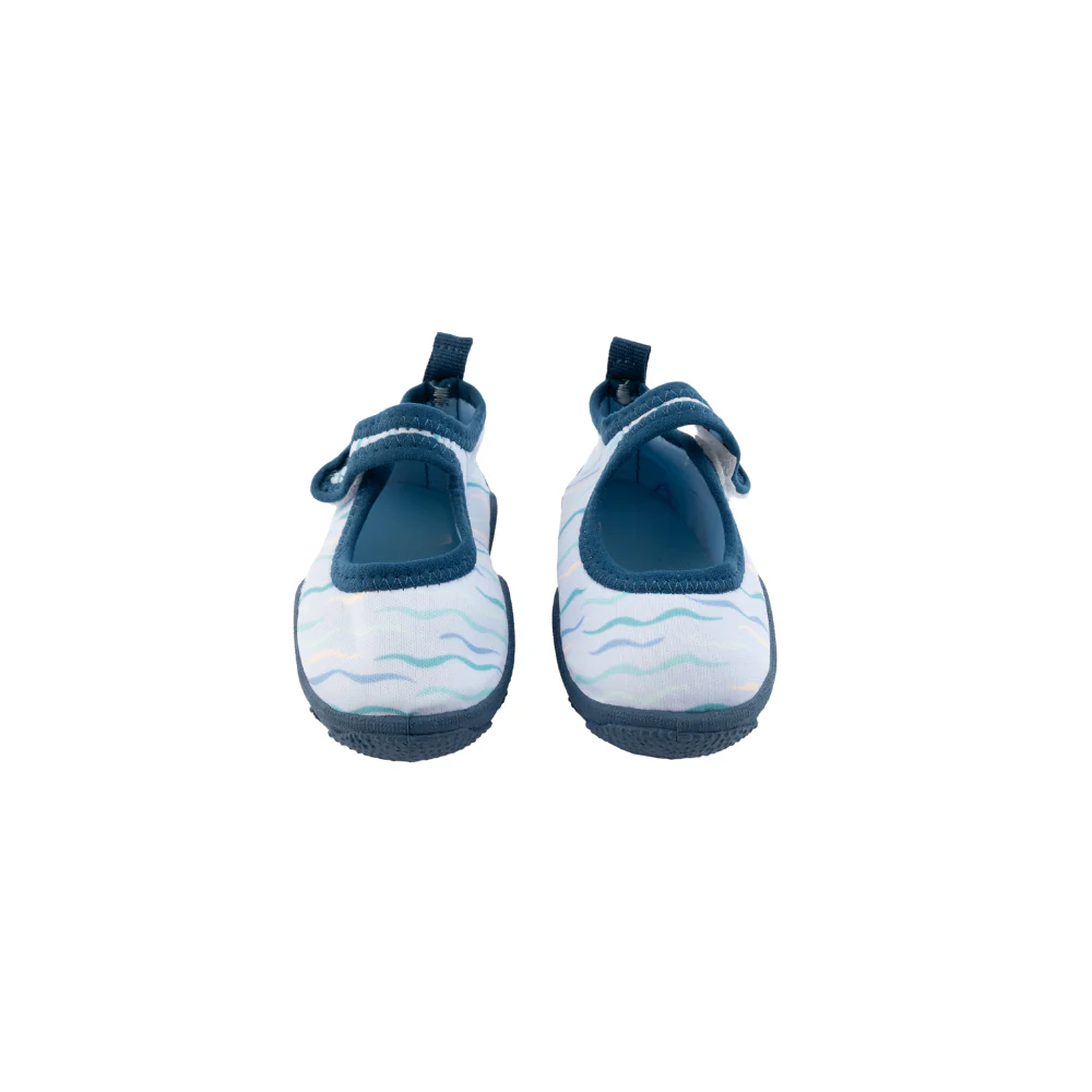 Baby Strap Beach Shoes 6-12m - BLUE WAVES - Image 2