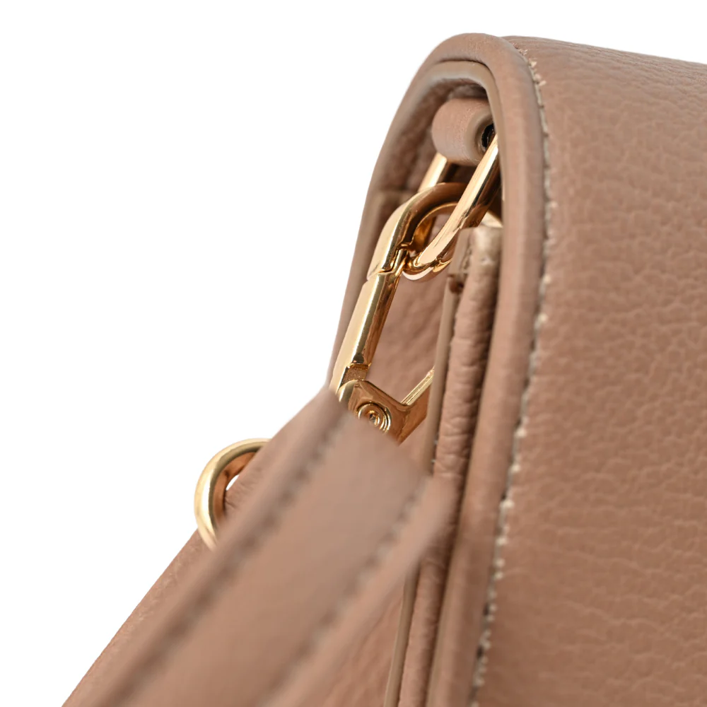 Belle Collection Buckle Side Bag - MOCHA - Image 2