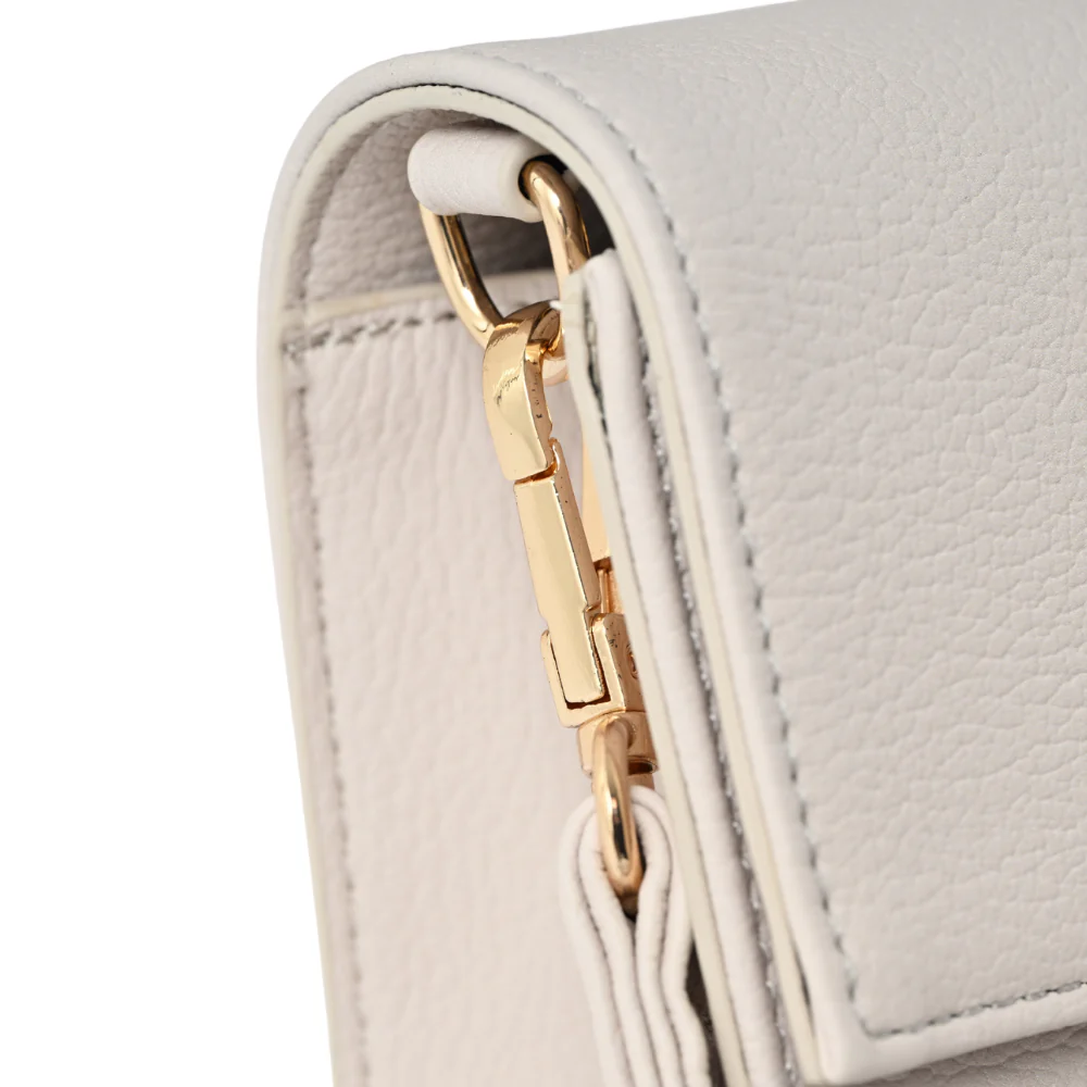 Belle Collection Buckle Side Bag - TAUPE - Image 2