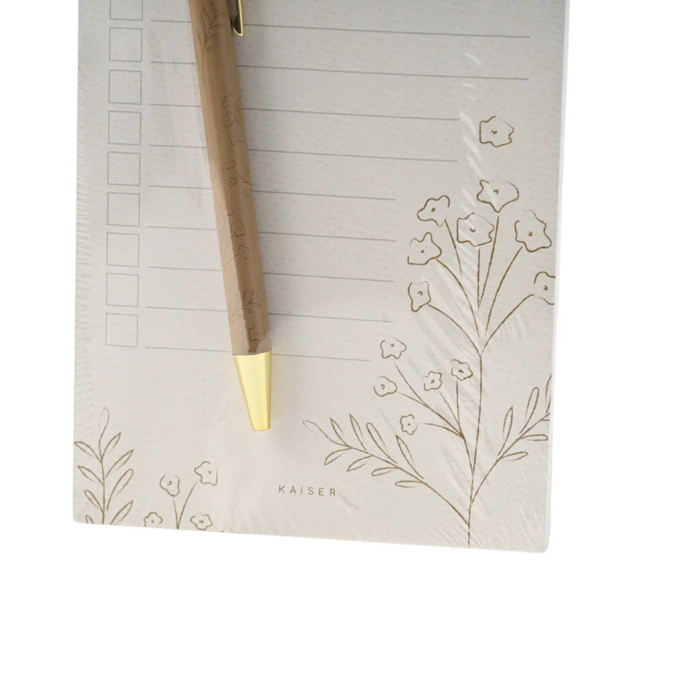 Belle Collection List Notepad with Pen - BUDS - Image 2
