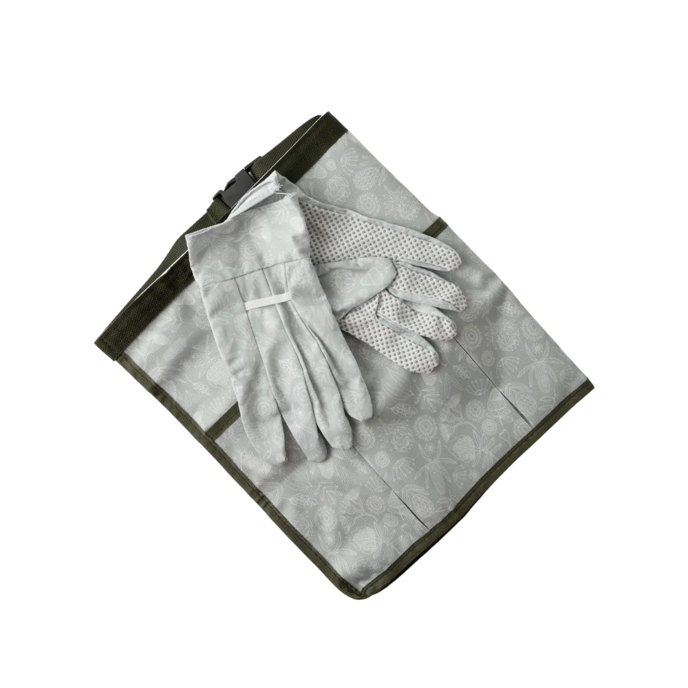 Blossoms Series  Gardening Gloves & Apron Set - NATIVE - Image 2