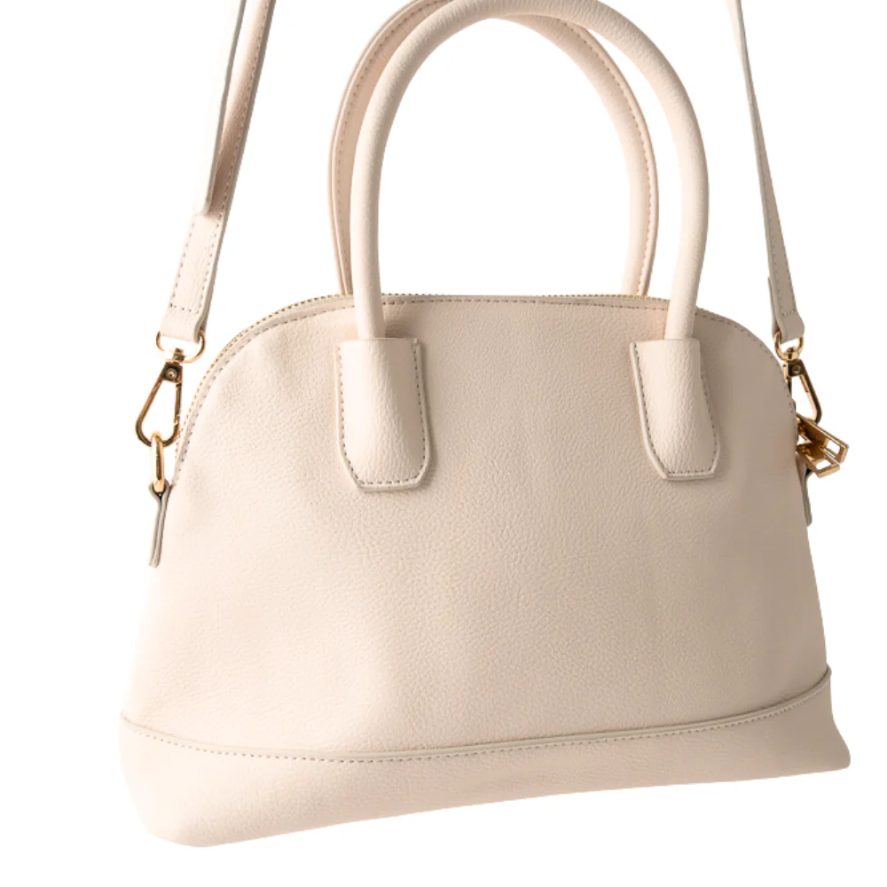 Blossoms Series  Satchel Bag Mini - BEIGE - Image 2