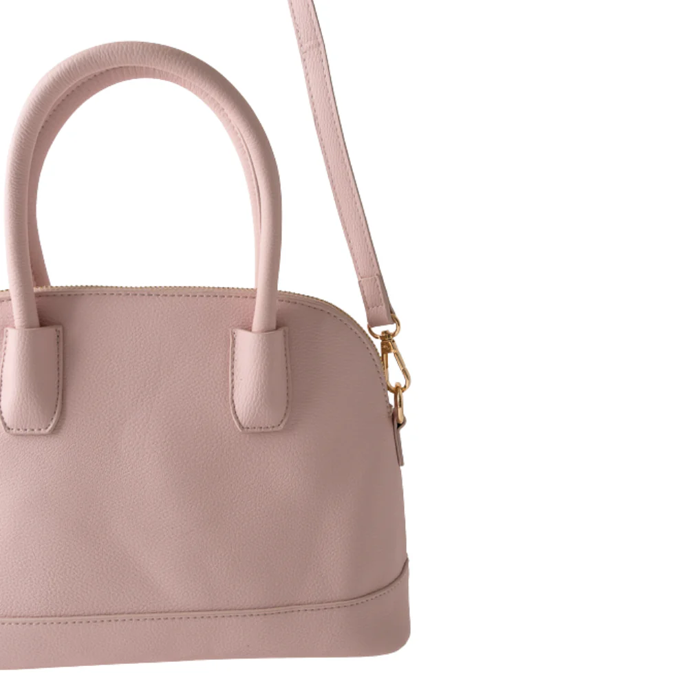 Blossoms Series Satchel Bag Mini - BEIGE PINK - Image 3