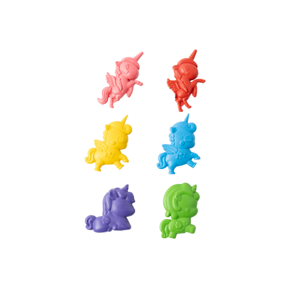 Kaiser Creative Club - Kids Shaped Crayons 6pk - UNICORN