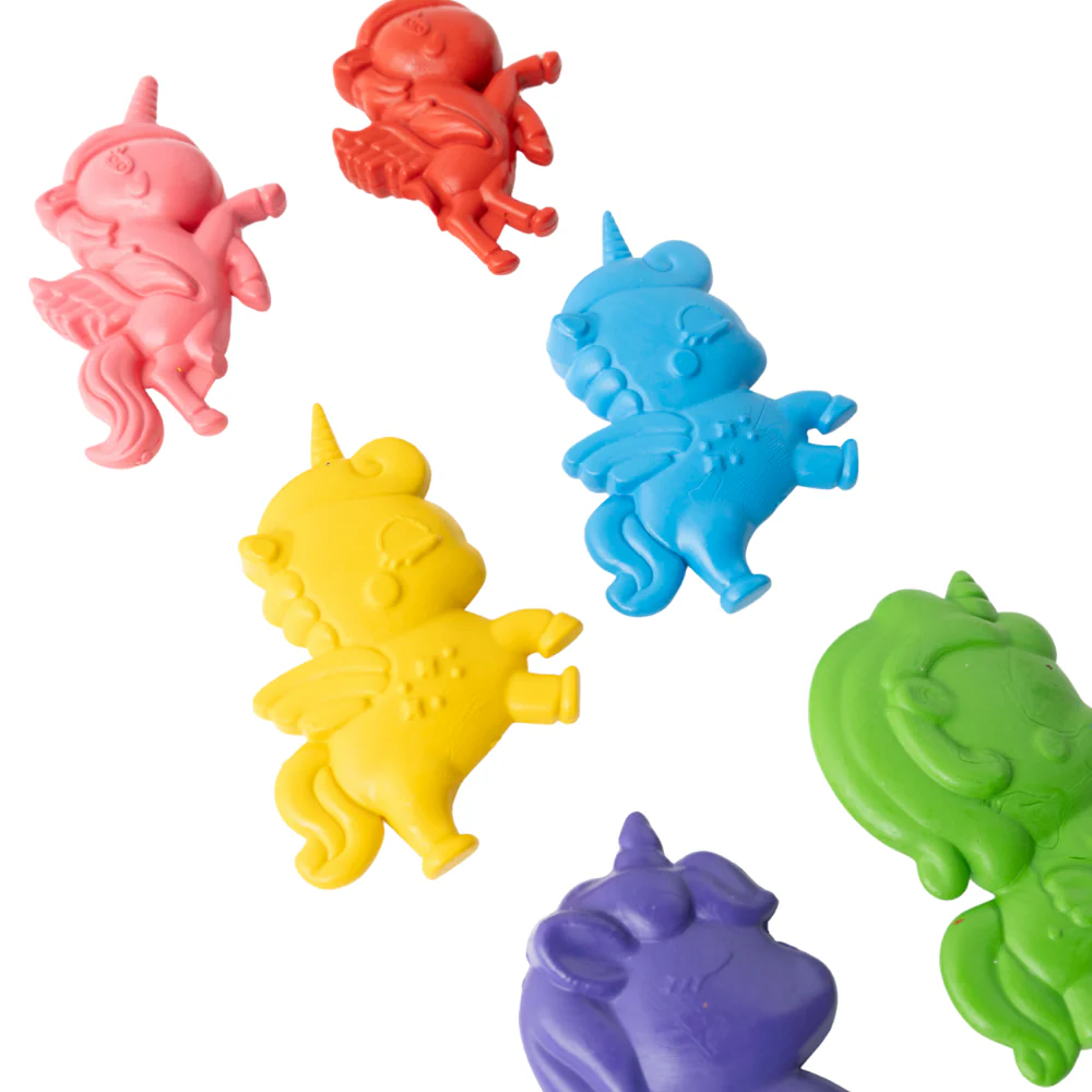 Kaiser Creative Club - Kids Shaped Crayons 6pk - UNICORN - Image 2