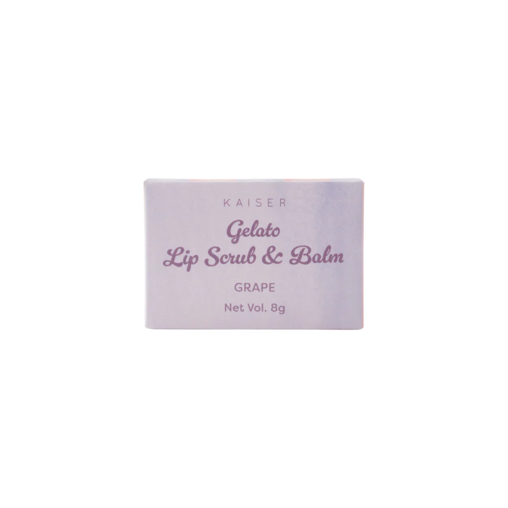 Gelato Series Lip Scrub & Balm - GRAPE - Image 3