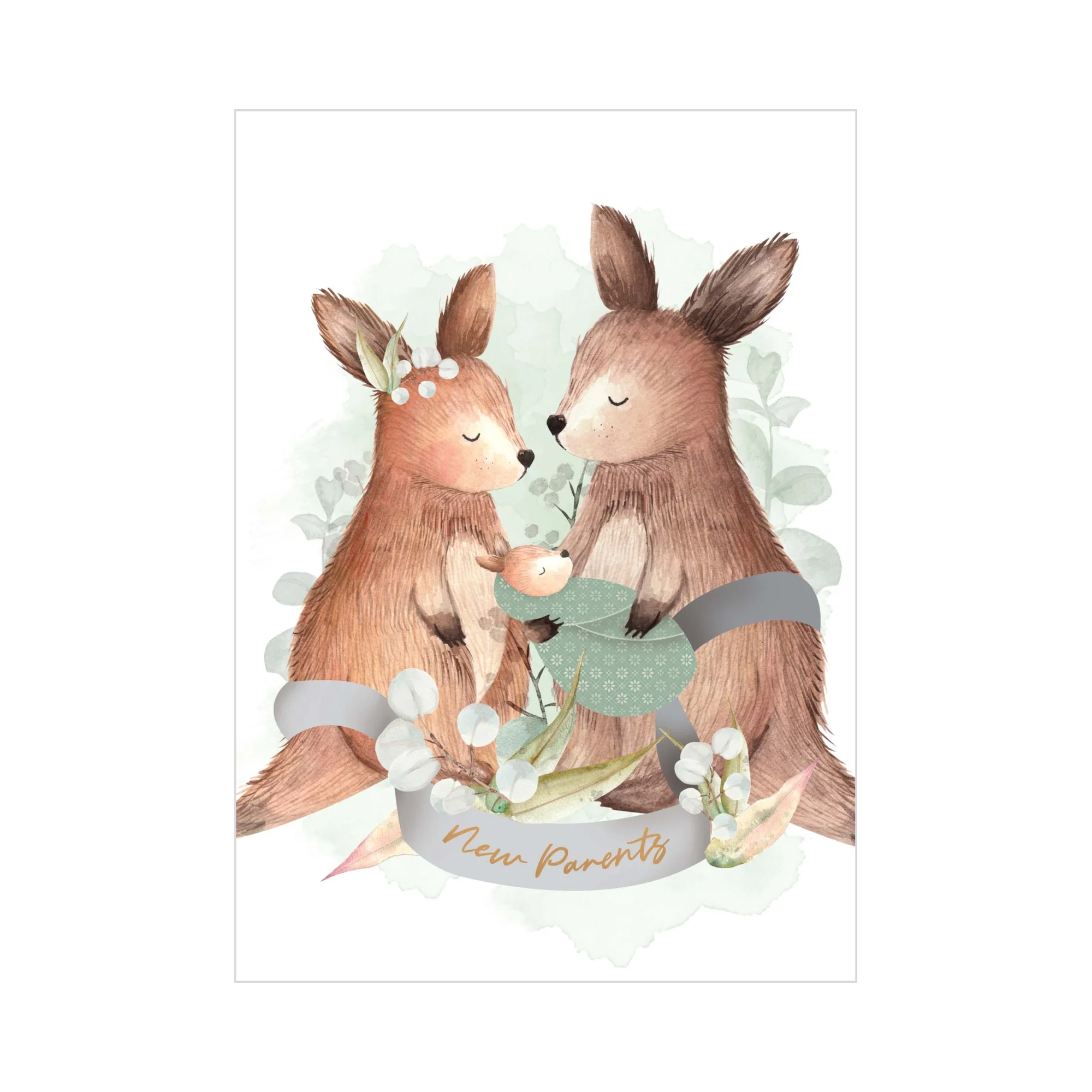 Greeting Card BABY - NEW PARENTS