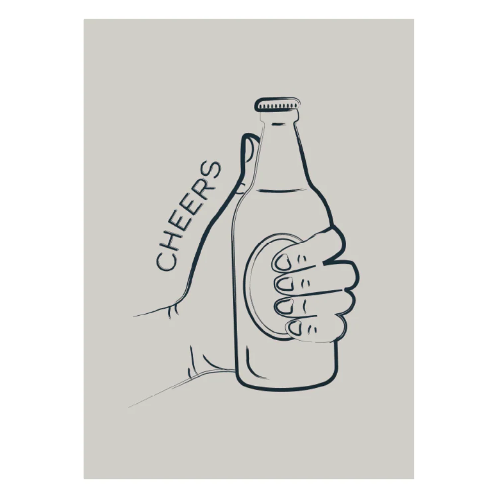 Greeting Card - FOR HIM - Cheers