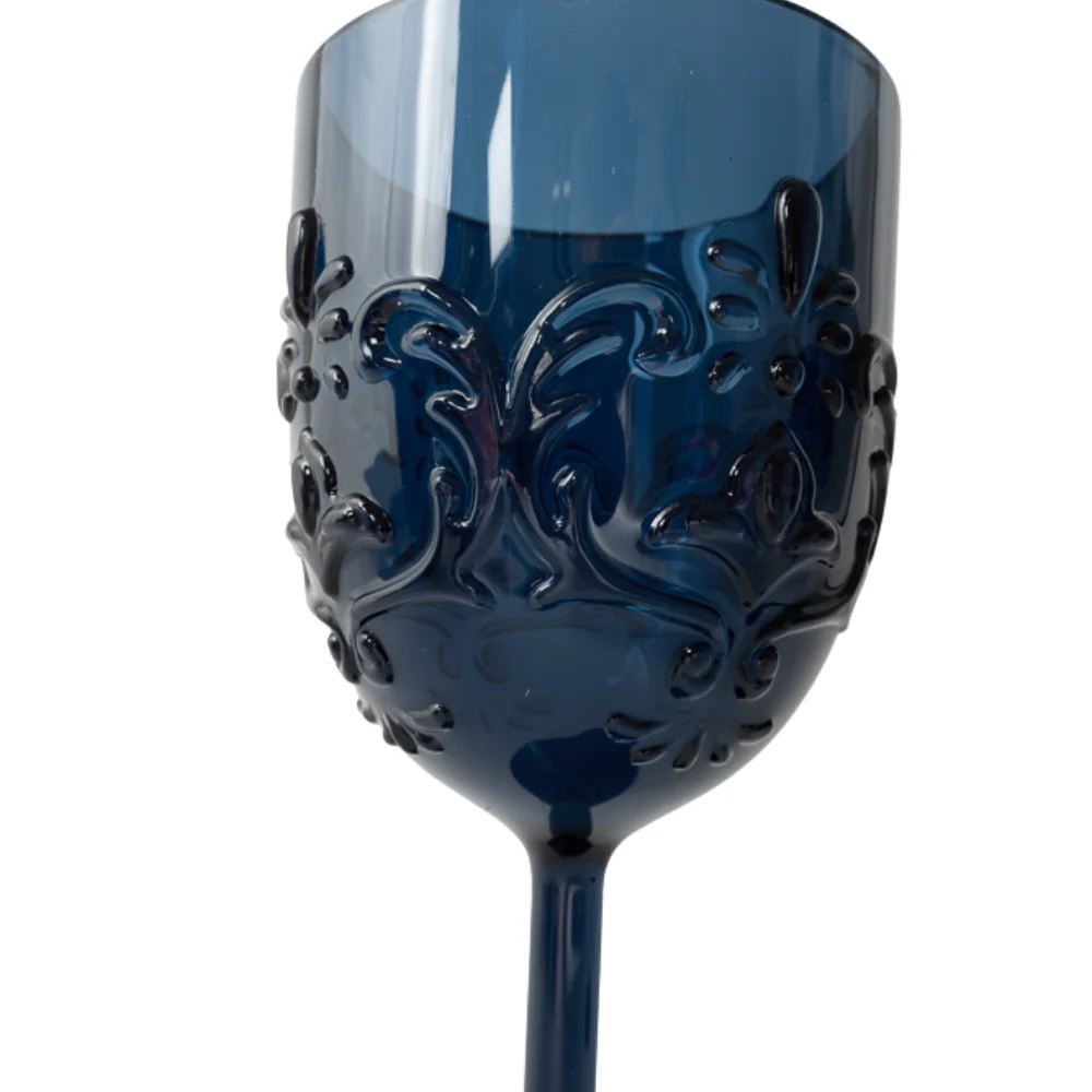 Indigo Series Acrylic Wine Glass 2pk - NAVY - Image 2