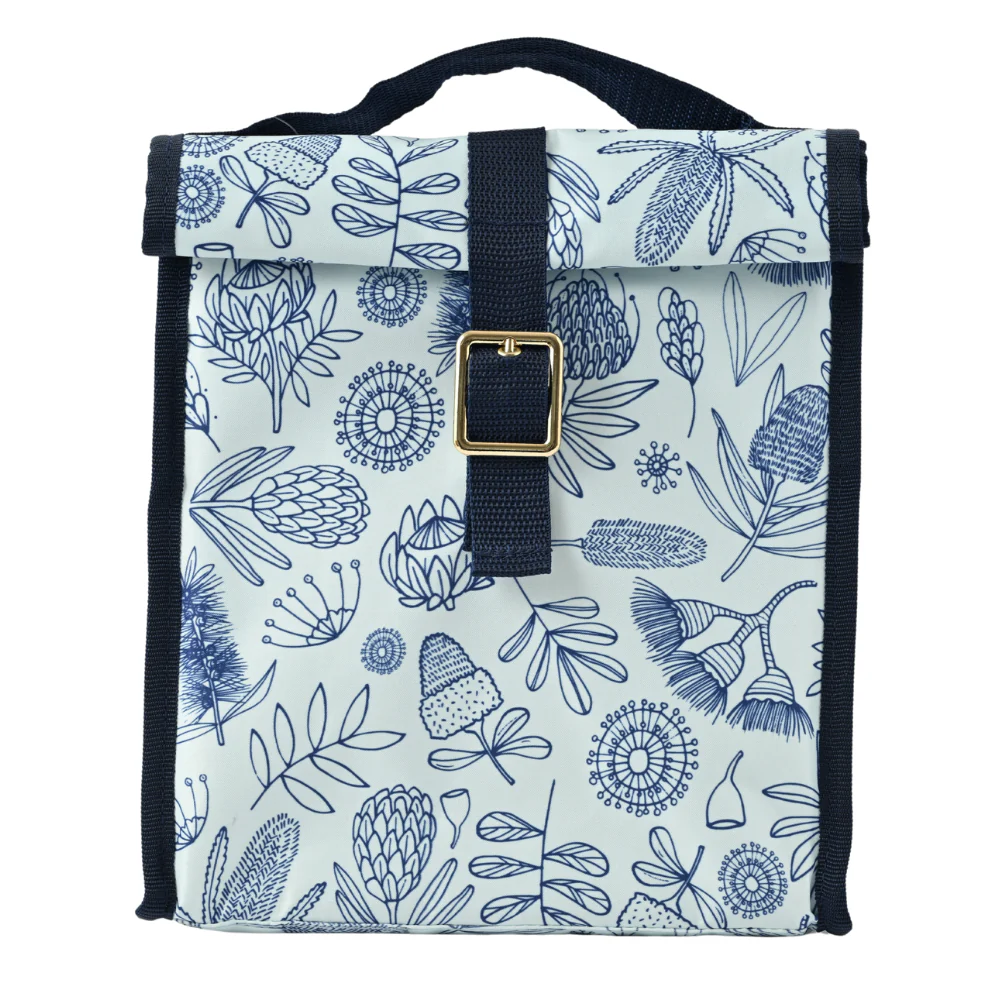 Indigo Series Lunch Bag - NATIVE SKETCH