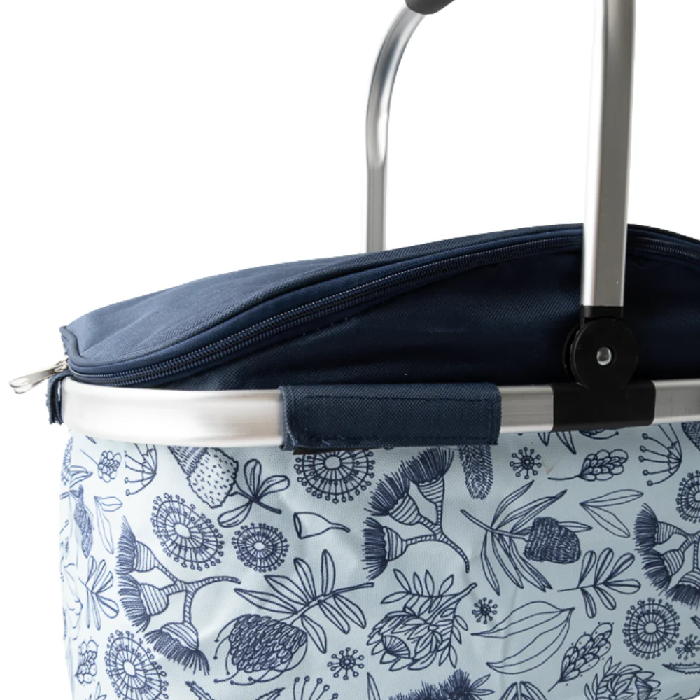 Indigo Series Picnic Basket - NATIVE SKETCH - Image 3