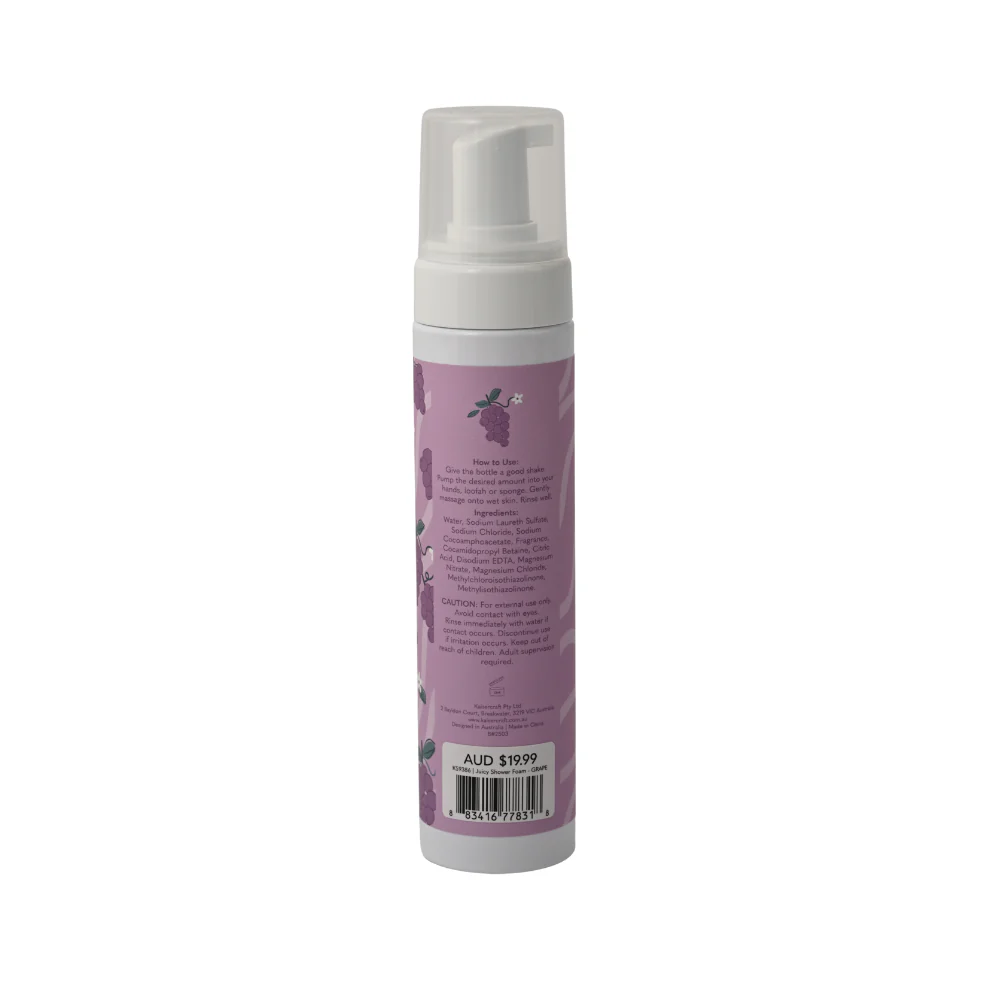 Juicy Series Shower Foam - GRAPE - Image 2