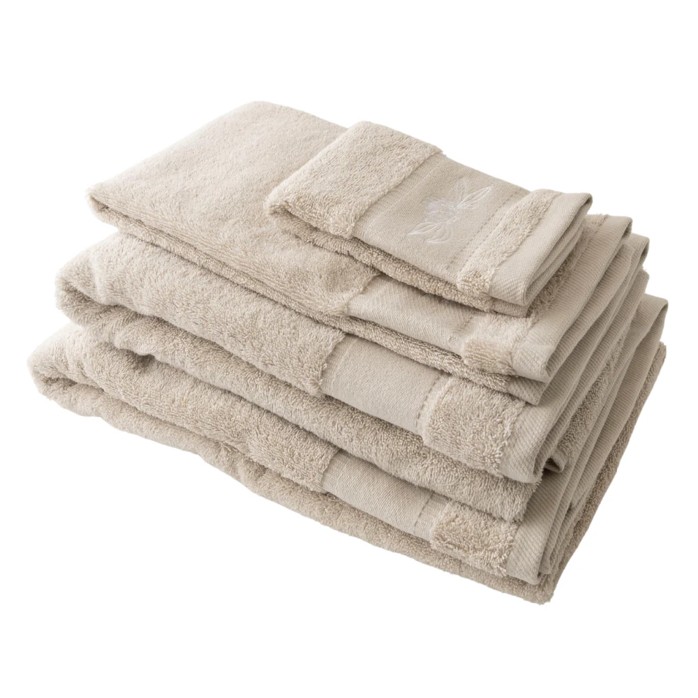K&Co.  Serenity Series Bath Sheet - TAUPE - Image 2