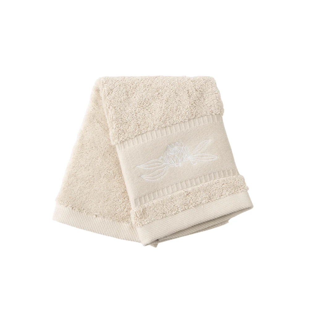 K&Co. Serenity Series Face Washer - TAUPE - Image 3