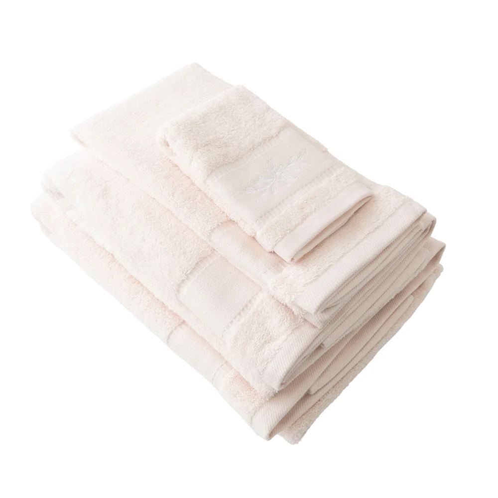 K&Co. Serenity Series Hand Towel - PALE PINK - Image 2