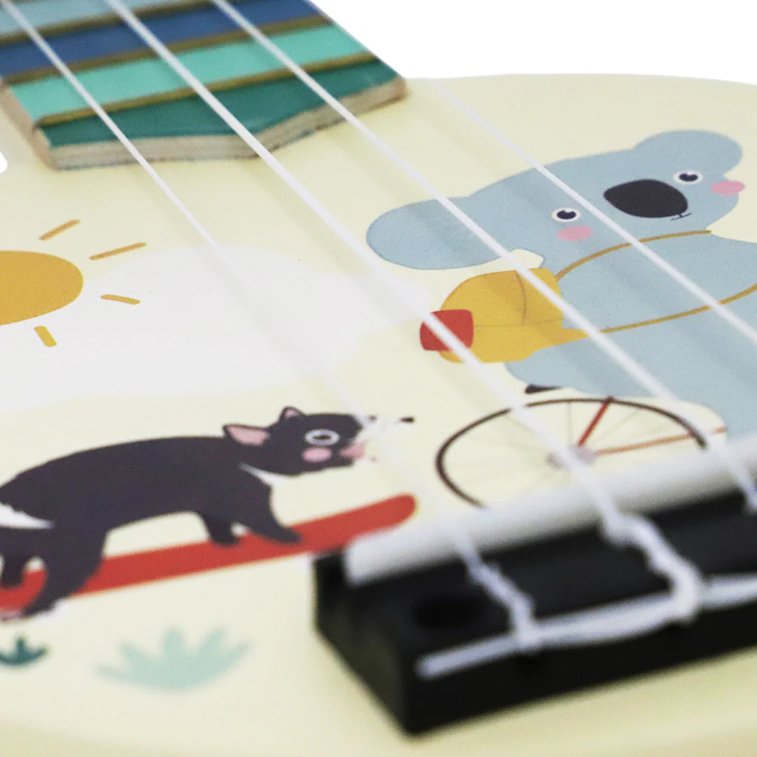 Kaiser Toy Box - Kids Wooden Banjo - AUSSIE - Image 2
