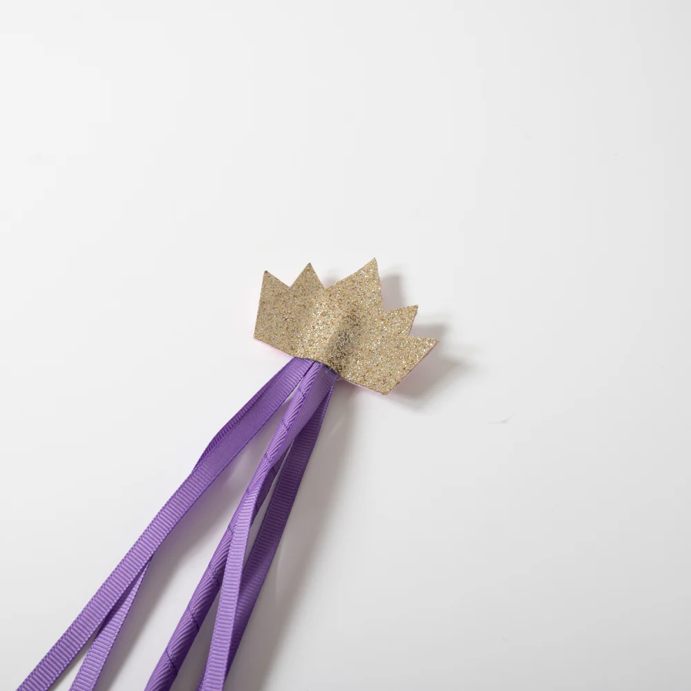K Mini Dress Up Wand - Gold Crown - Image 3
