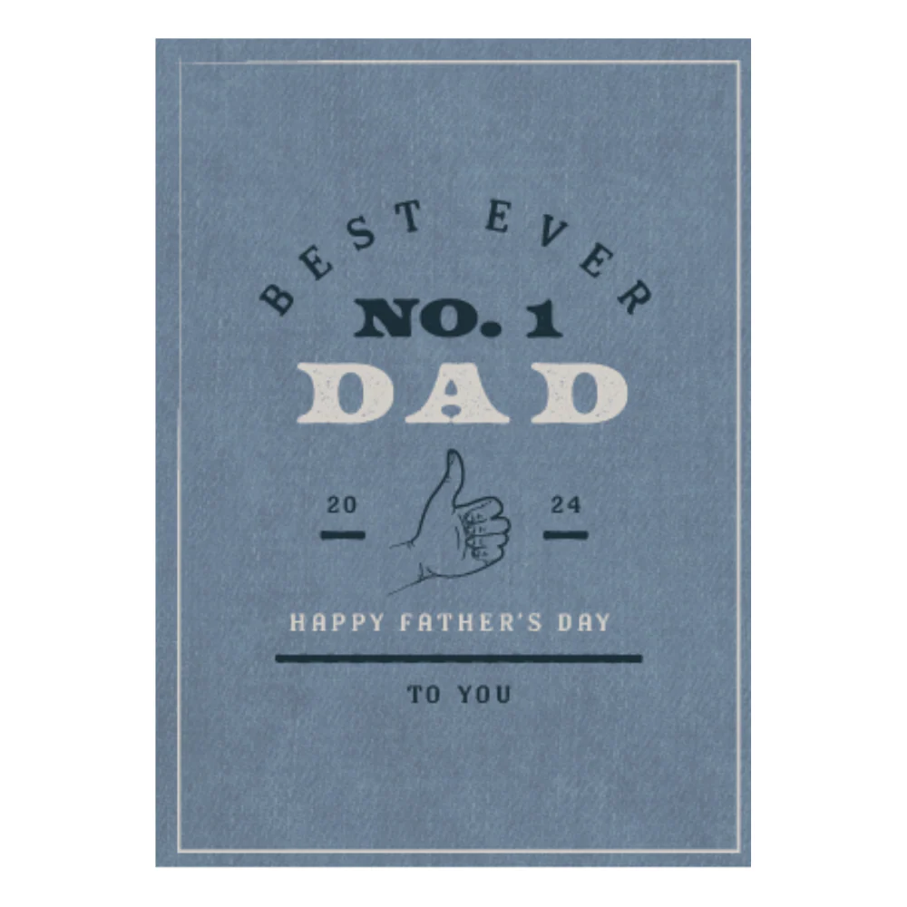 Greeting Card - FOR HIM - Best Ever