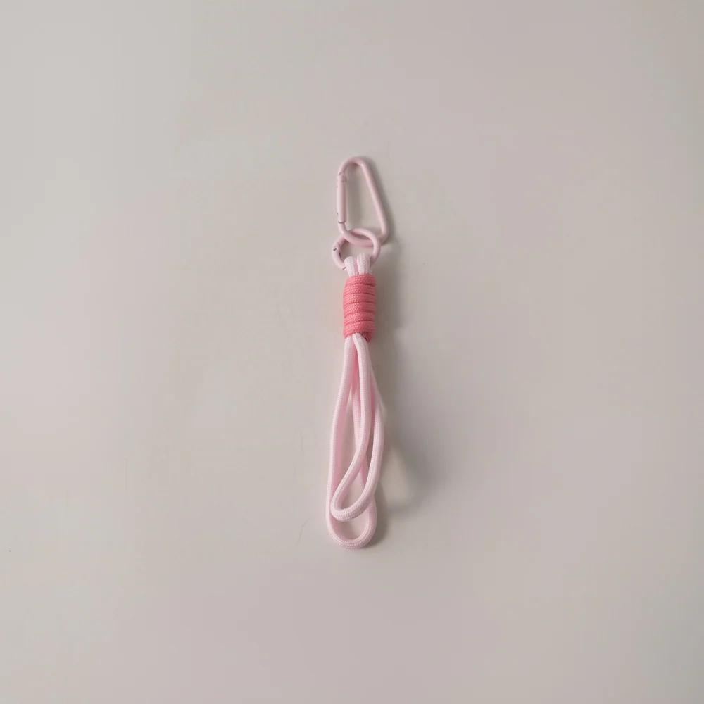 Keychain Carabiner Rope - PINK