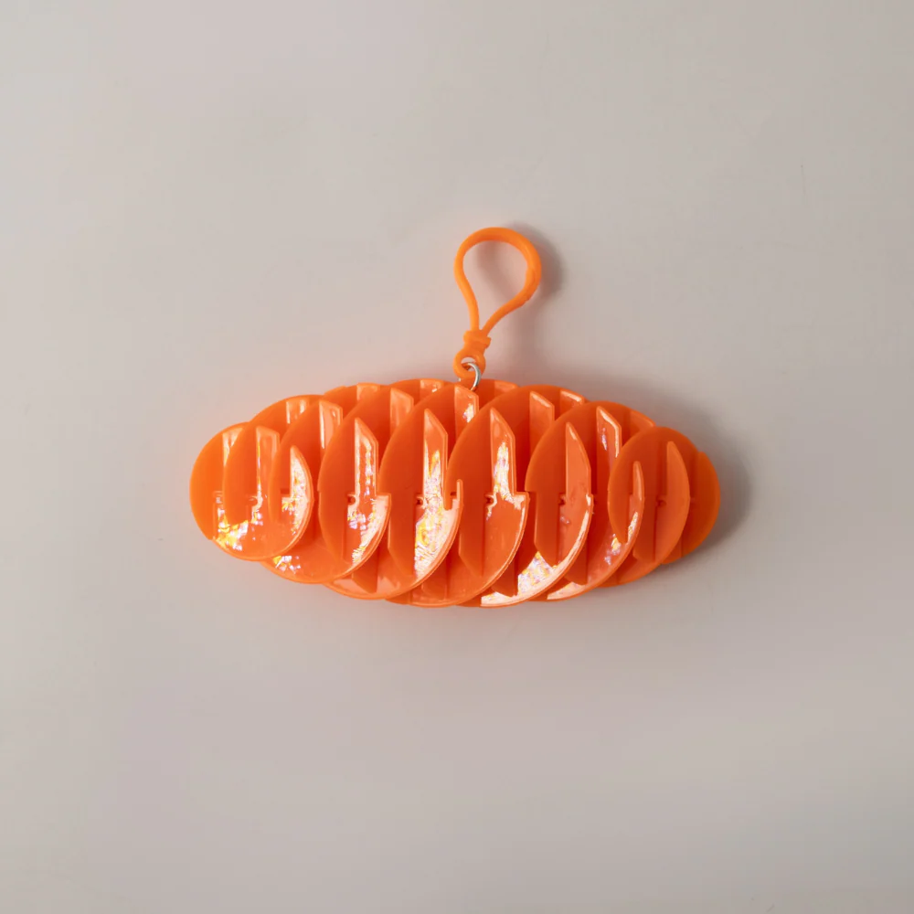 Keychain Fidget Mesh - ORANGE - Image 2