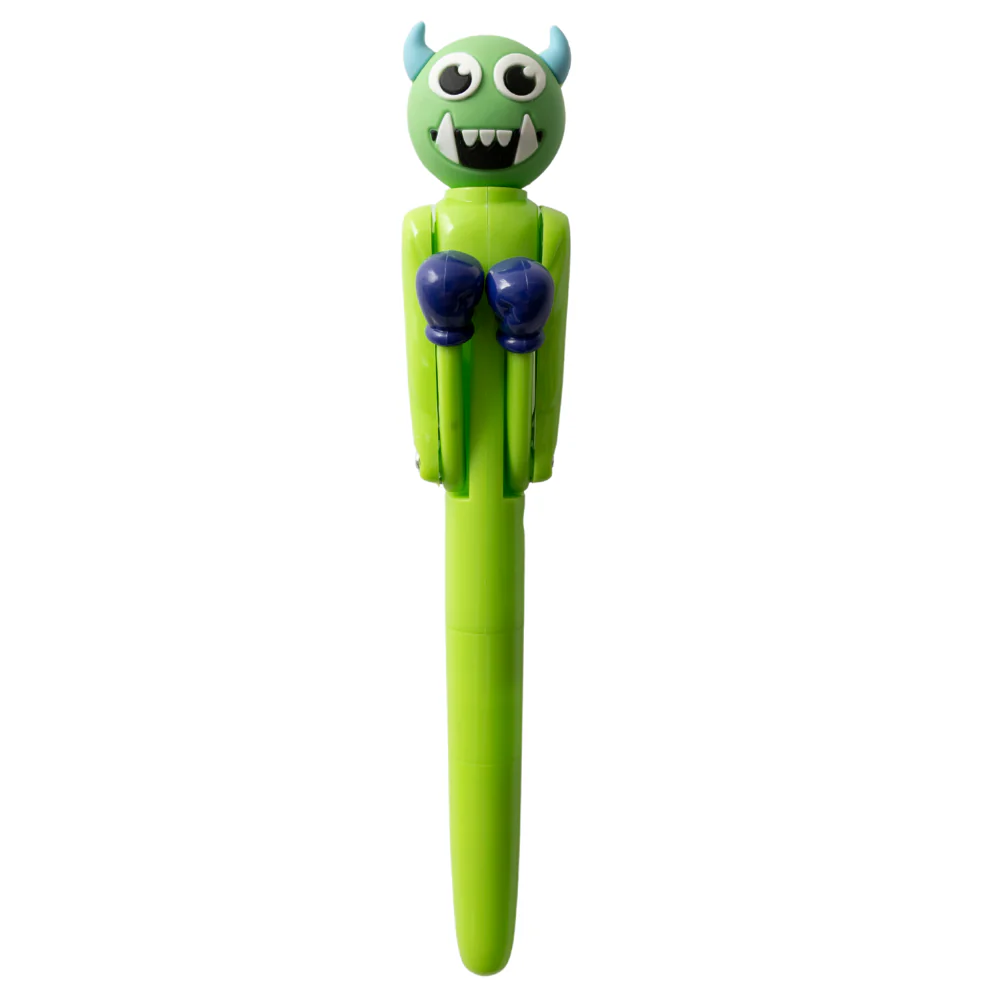 Kaiser Creative Club - Kids Novelty Pen - BOXING MONSTER GREEN