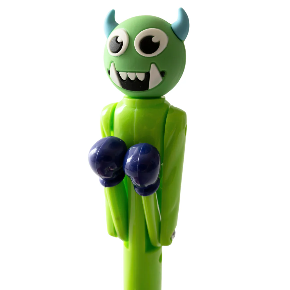 Kaiser Creative Club - Kids Novelty Pen - BOXING MONSTER GREEN - Image 2