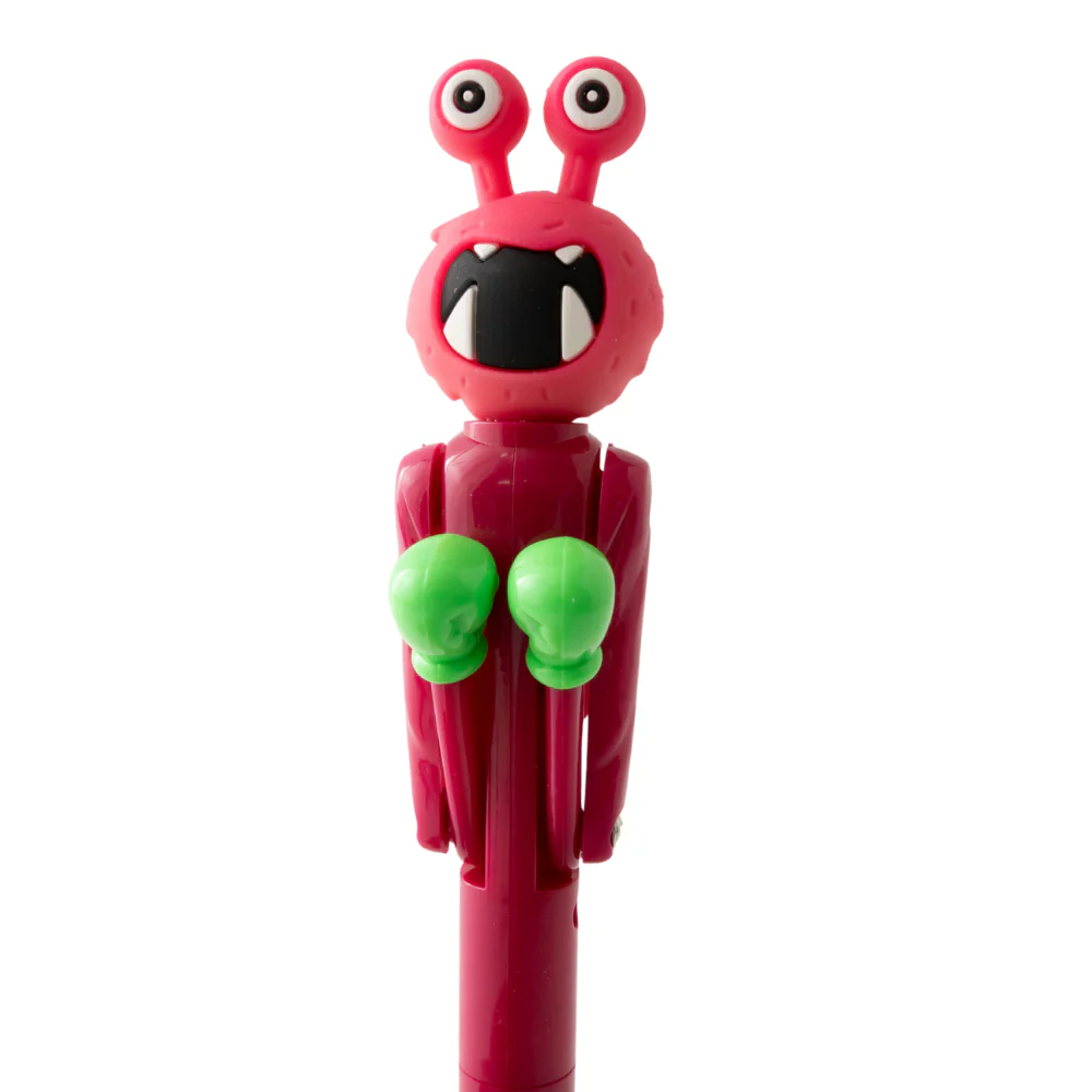 Kaiser Creative Club - Kids Novelty Pen - BOXING MONSTER PINK - Image 2
