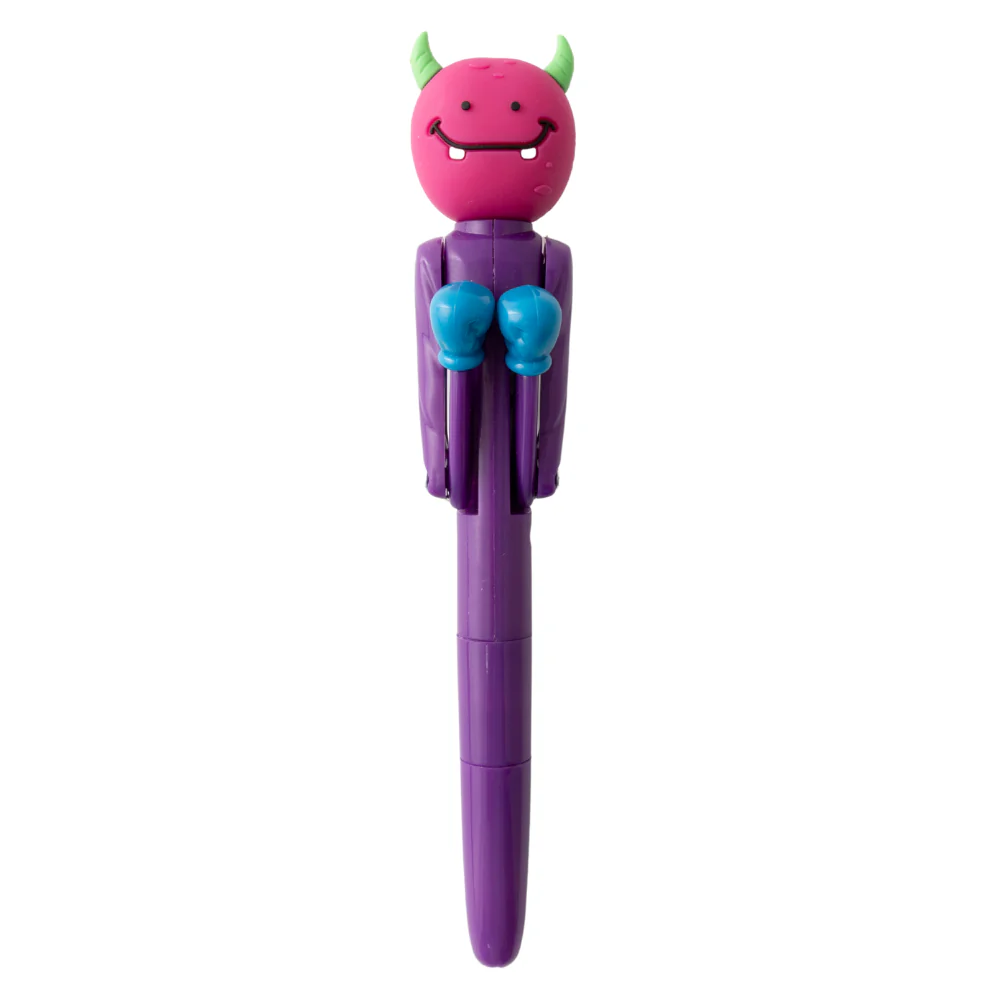 Kaiser Creative Club - Kids Novelty Pen - BOXING MONSTER PURPLE - Image 2