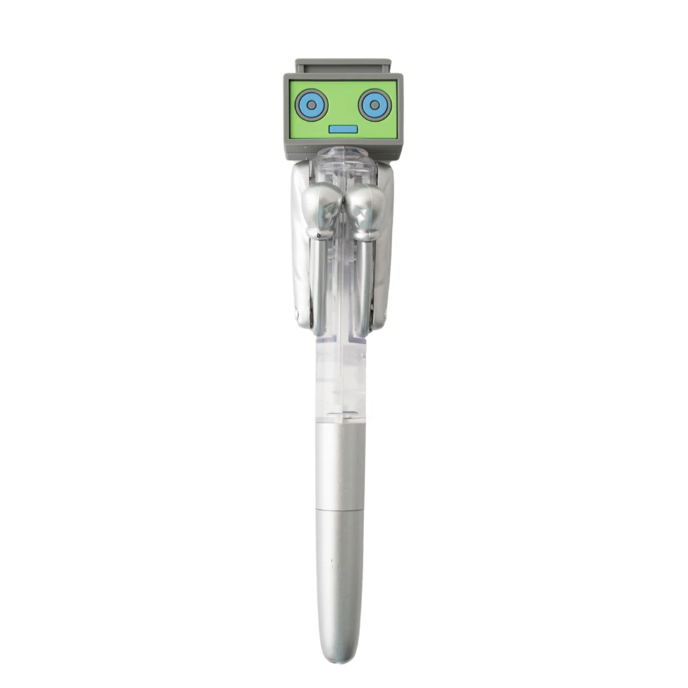 Kaiser Creative Club - Kids Novelty Pen - BOXING SILVER ROBOT