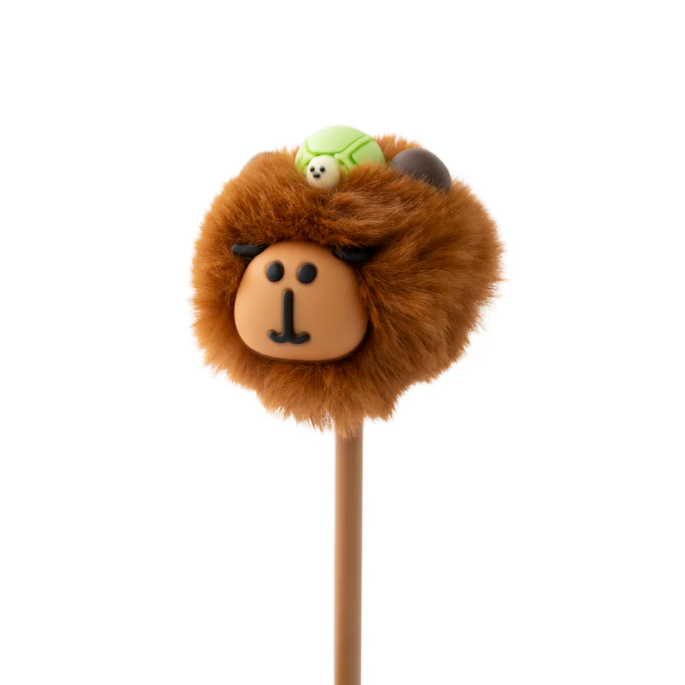 Kaiser Creative Club - Kids Novelty Pen - CAPYBARA BROWN - Image 2