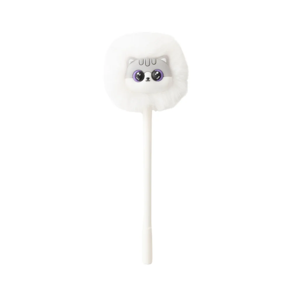 Kaiser Creative Club - Kids Novelty Pen - WHITE CAT