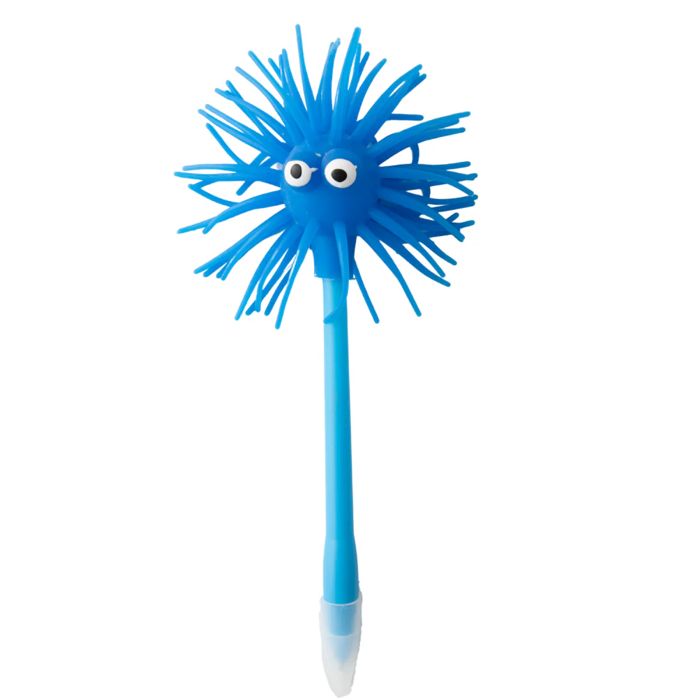 Kaiser Creative Club - Kids Novelty Pen - WIGGLY MONSTER BLUE