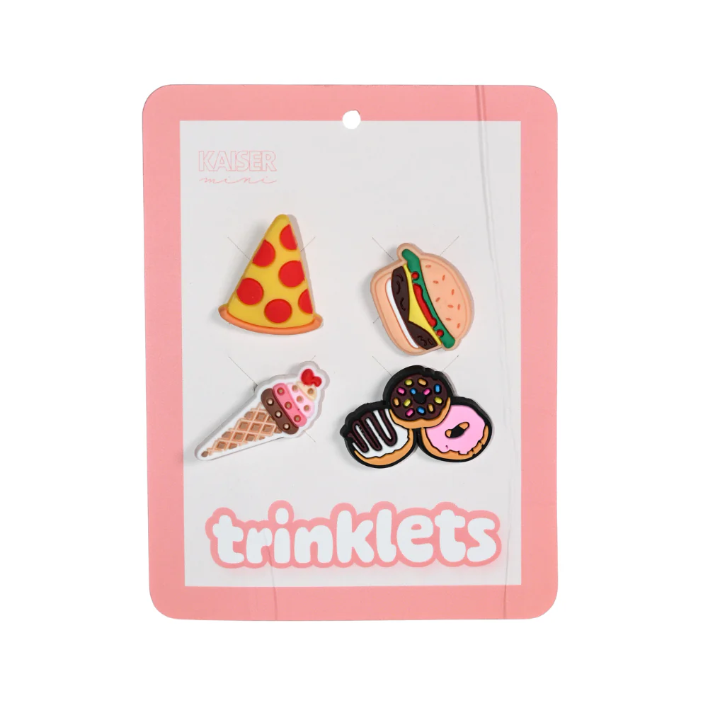 Kids Trinklets Double Zip Pencil Case - TREATS - Image 2