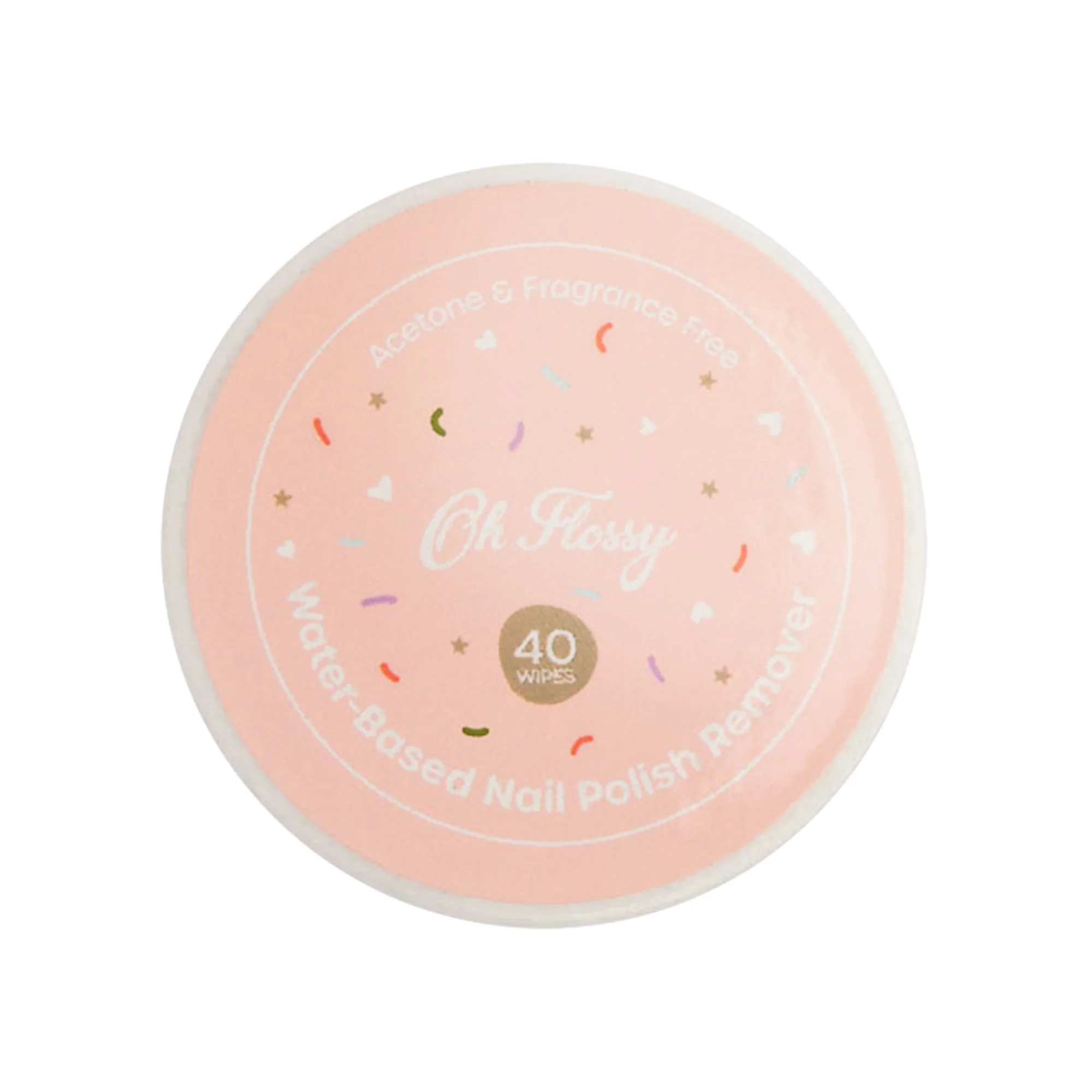 Oh Flossy Water-Based Nail Polish Remover Wipes - Image 2