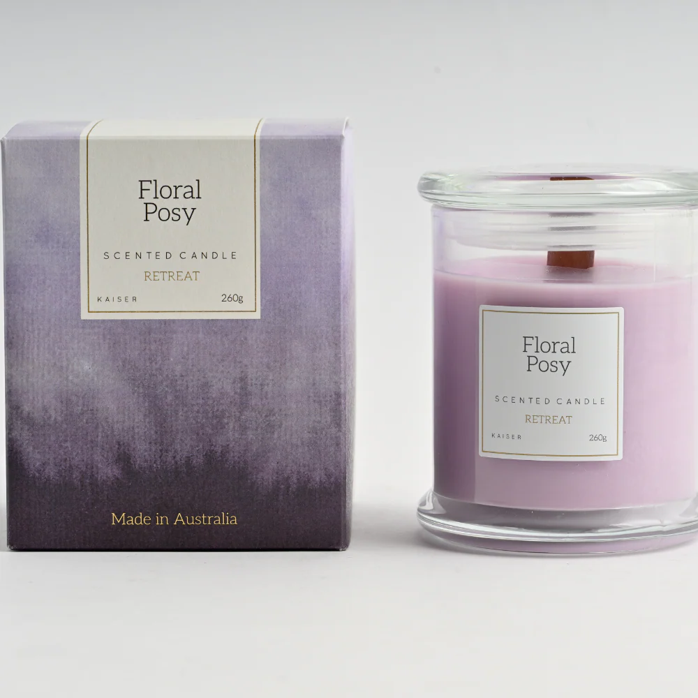 Retreat Candle 260g  - FLORAL POSY - Image 2