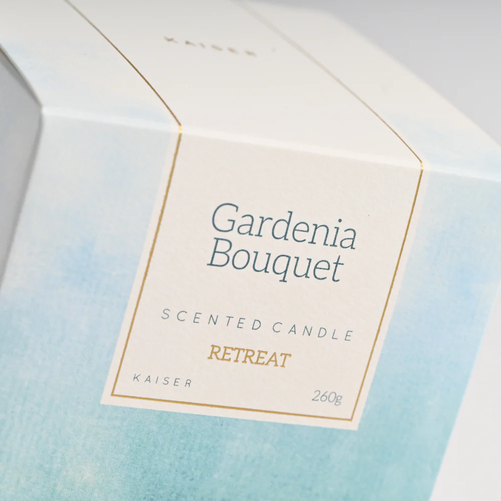 Retreat Candle 260g  - GARDENIA BOUQUET - Image 3