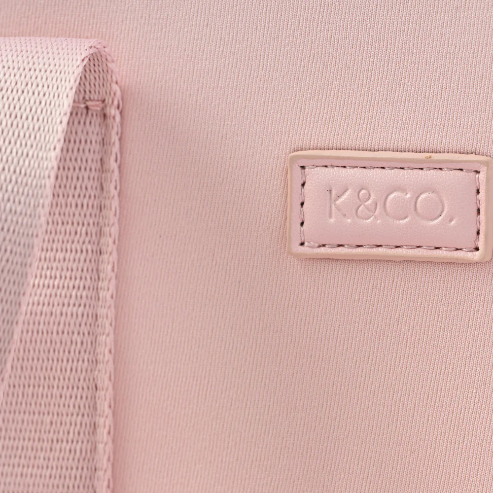 Soleil Series Neoprene Tote Bag Mini - LIGHT PINK - Image 3