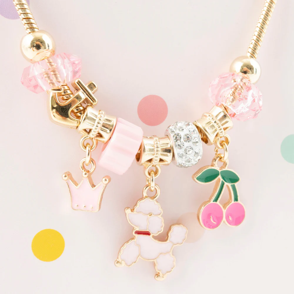 Sunnie Series Charm Bracelet - GOLD POODLE - Image 2