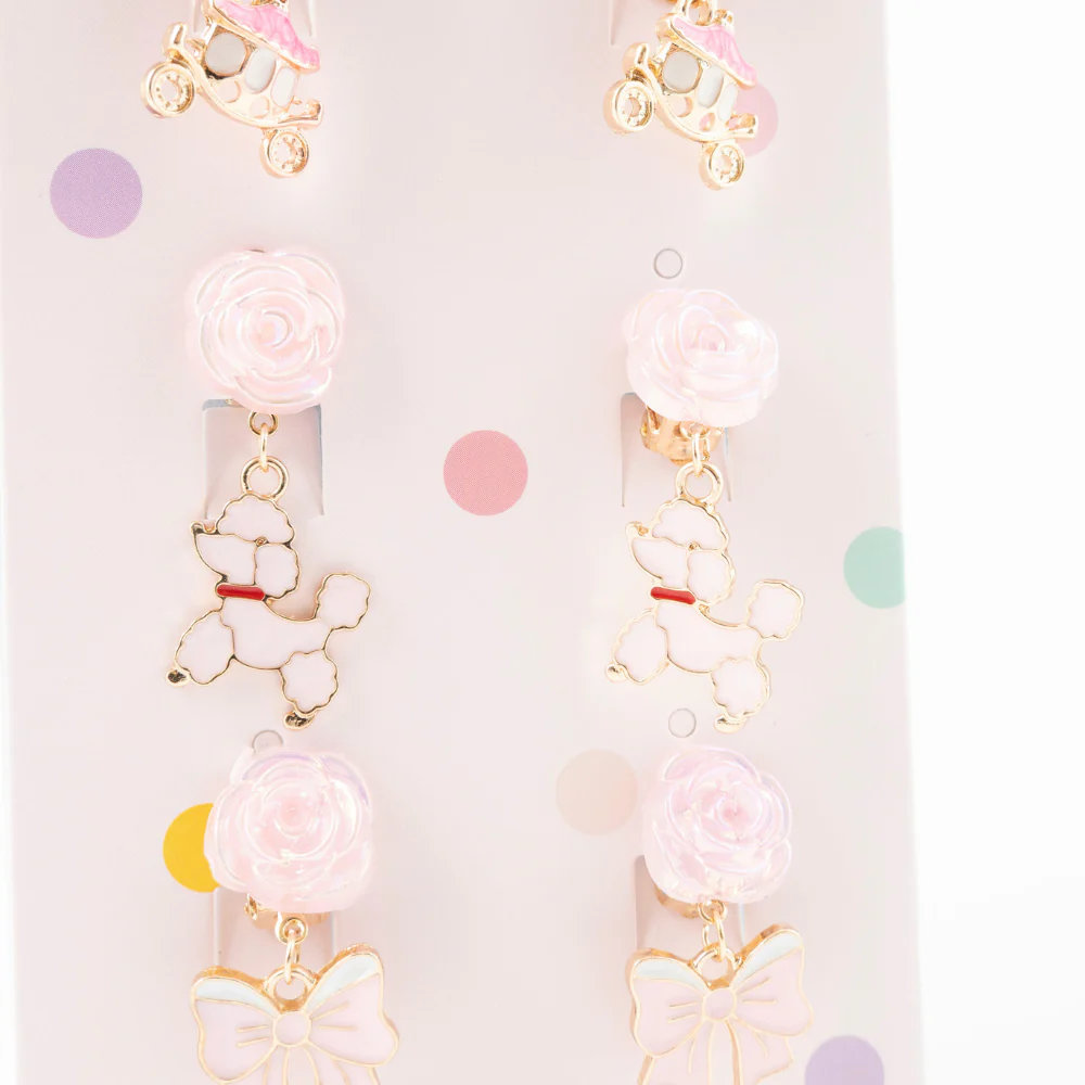 Sunnie Series Earring Set 3pk - ROSE - Image 2