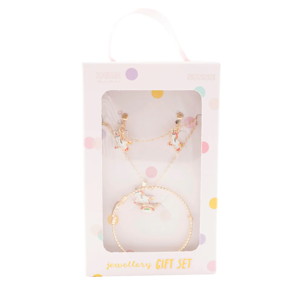 Sunnie Series Jewellery Gift Set - UNICORN GOLD - Image 3