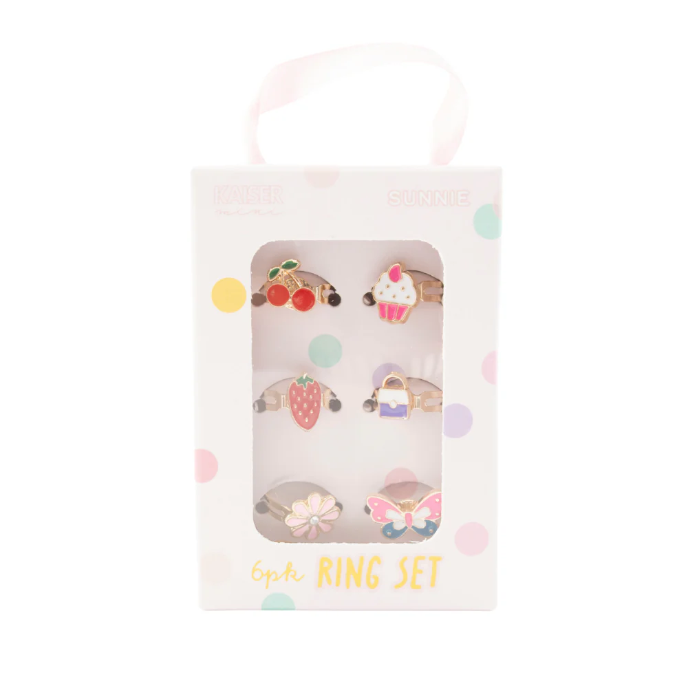 Sunnie Series Ring Set 6pk - TREATS GOLD - Image 2
