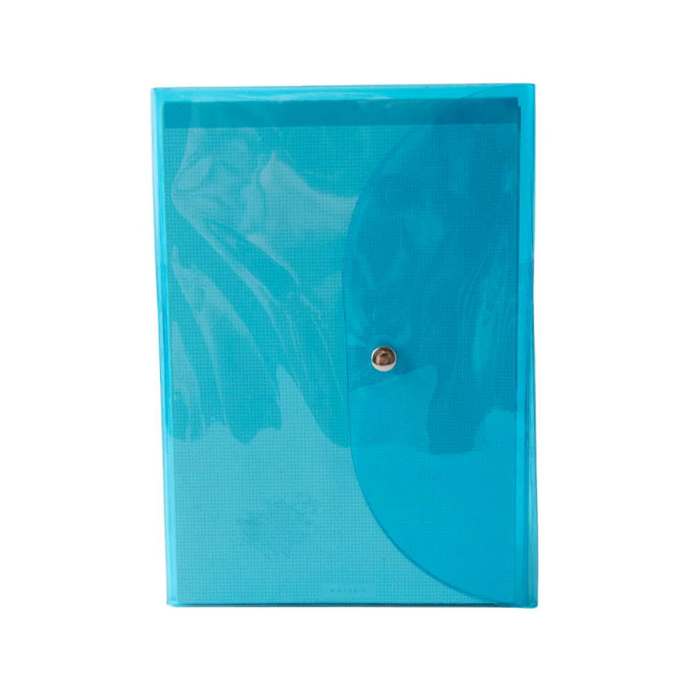 Vivid Collection A5 3pk Notebook Set with Clear Cover - BLUE - Image 2