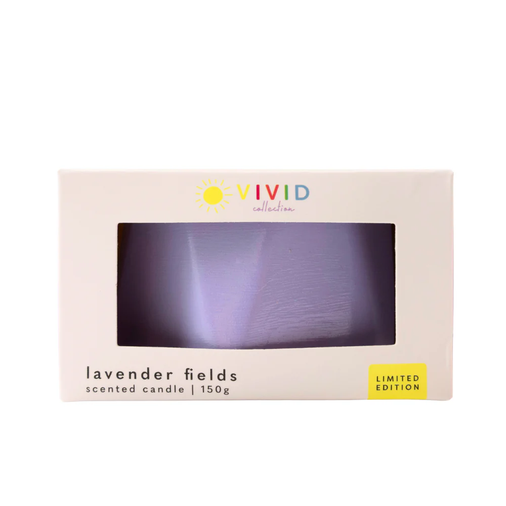 Vivid Collection Ceramic Candle 150g - PURPLE - Image 2