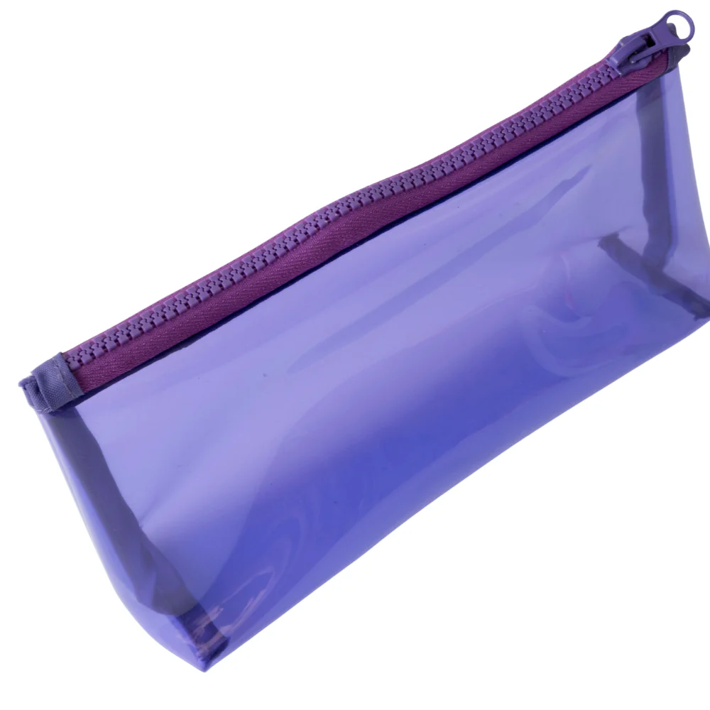 Vivid Collection Clear Pencil Case - PURPLE - Image 2